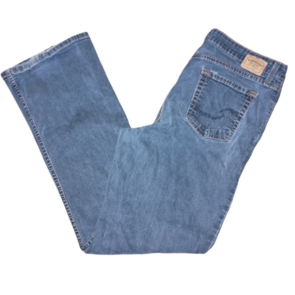 Signature by Levi Strauss At Waist Boot Cut Jeans Size 14 Short